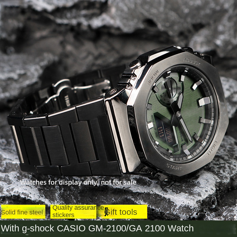 Casio Watch G-Shock Ga-2100 - GA2100 taśma metalowa serii CasiOak dla