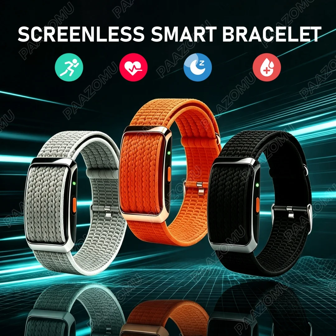 Canvas Strap Watch - 2026 Nowy bezekranowy monitor zdrowia i
