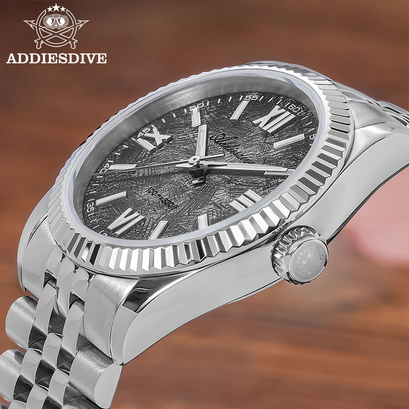 Stainless Bracelet Diver - ADDIESDIVE Elegancki zegarek dla kobiet Luksusowe