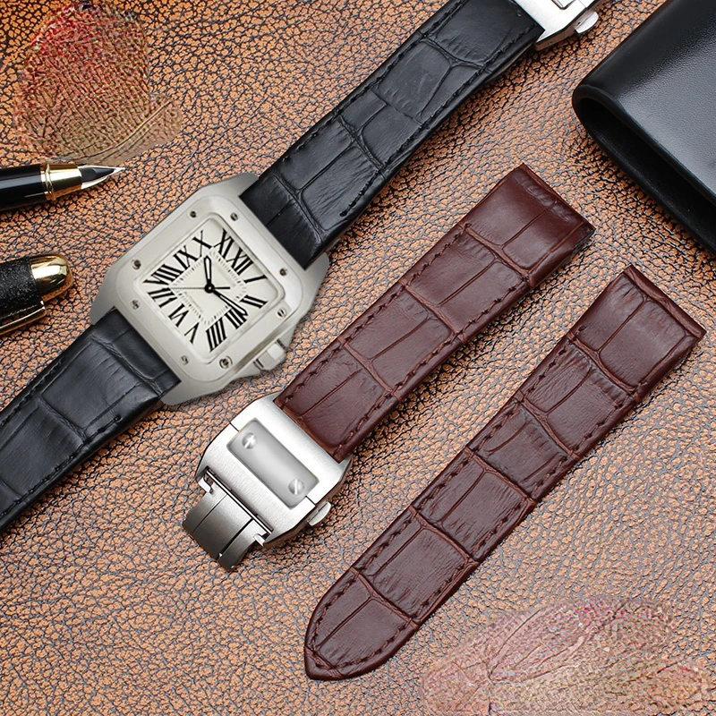 Pasek do zegarka z prawdziwej  – Cartier Watch Santos recenzja i cena