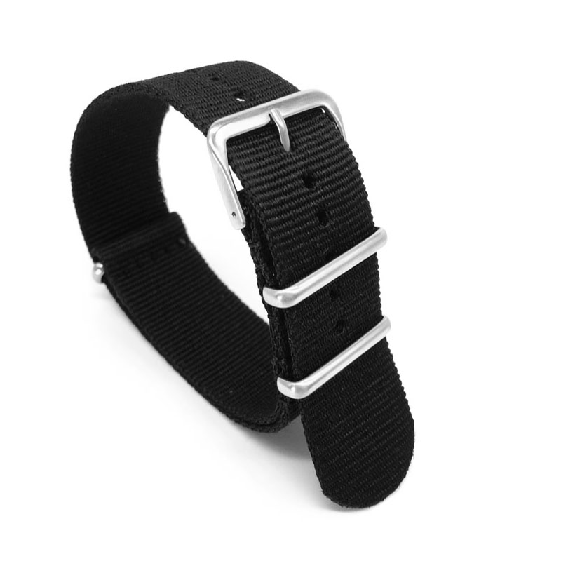 Czarny pasek nylonowy do zegar – Nato Strap Nylon recenzja i cena